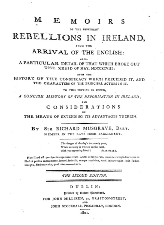 Rebellions 1801